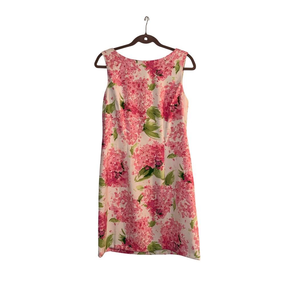 ALYX Women’s Size 12 Pink Hydrangea Floral Shift Dress Sleeveless NWT $54
